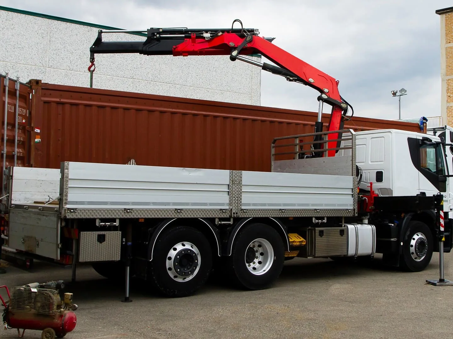Location de camion grue avec chauffeur