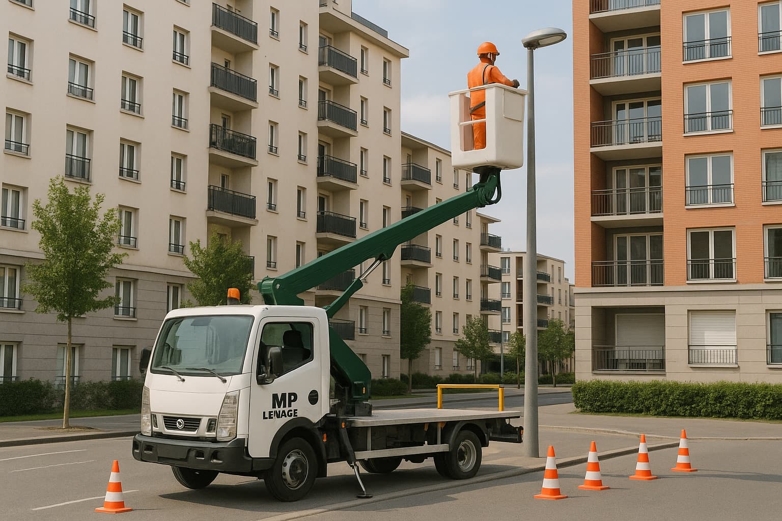 nacelle en intervention en ville nacelle en intervention en ville